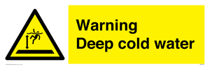 WV7326: Warning Deep cold water