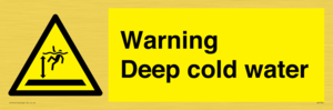 WV7326: Warning Deep cold water
