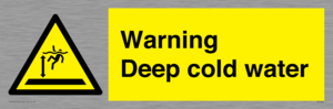 WV7326: Warning Deep cold water