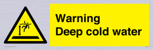WV7326: Warning Deep cold water