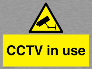 WV7369: CCTV in use