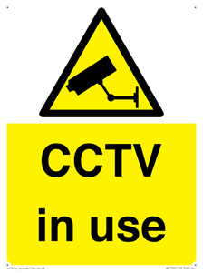 WV7369: CCTV in use