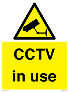 WV7369: CCTV in use