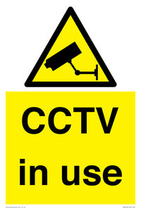 WV7369: CCTV in use