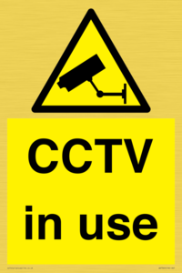 WV7369: CCTV in use