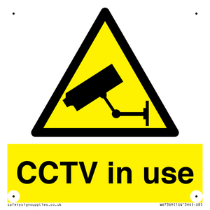 WV7369: CCTV in use