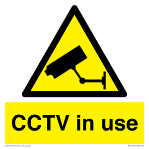 WV7369: CCTV in use