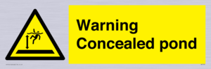WV7539: Warning Concealed pond