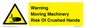 WV7768: Warning Moving Machinery Risk Of Crushed Hands