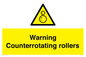 WV7769: Warning Counterrotating rollers
