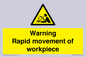 WV7771: Warning Rapid movement of workpiece