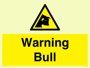 WV7772: Warning bull