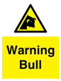 WV7772: Warning bull