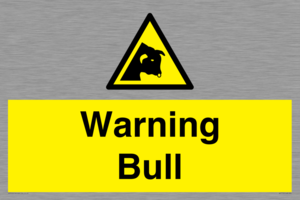 WV7772: Warning bull