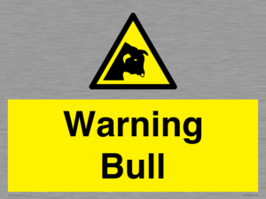 WV7772: Warning bull