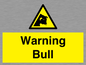 WV7772: Warning bull