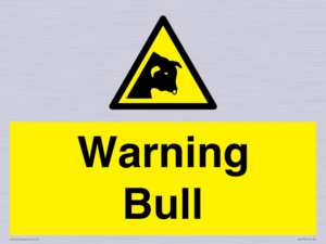 WV7772: Warning bull