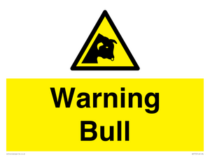 WV7772: Warning bull