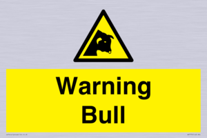 WV7772: Warning bull