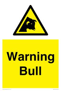 WV7772: Warning bull