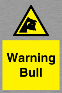WV7772: Warning bull
