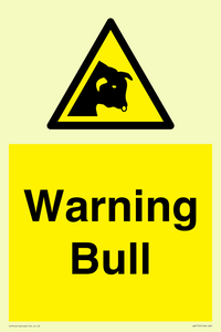 WV7772: Warning bull