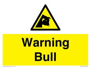 WV7772: Warning bull
