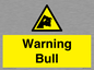 WV7772: Warning bull
