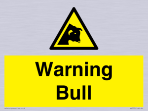 WV7772: Warning bull