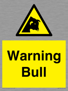 WV7772: Warning bull