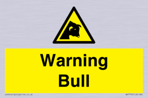 WV7772: Warning bull