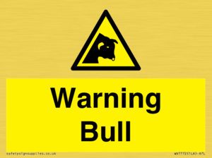 WV7772: Warning bull
