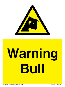 WV7772: Warning bull
