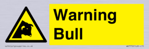 WV7772: Warning bull