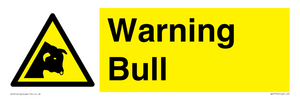 WV7772: Warning bull