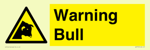 WV7772: Warning bull