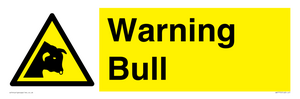 WV7772: Warning bull