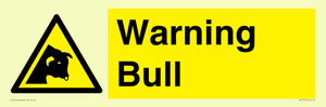 WV7772: Warning bull