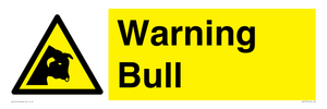 WV7772: Warning bull