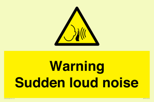 WV7774: Warning Sudden loud noise