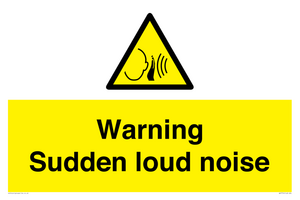 WV7774: Warning Sudden loud noise