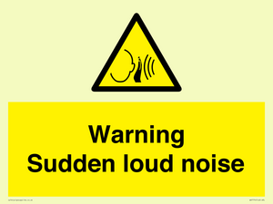 WV7774: Warning Sudden loud noise