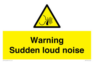 WV7774: Warning Sudden loud noise