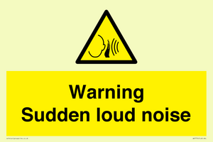 WV7774: Warning Sudden loud noise