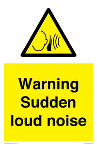 WV7774: Warning Sudden loud noise