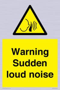 WV7774: Warning Sudden loud noise