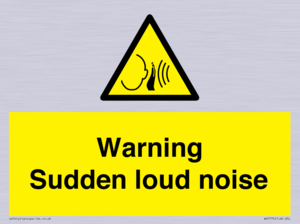 WV7774: Warning Sudden loud noise