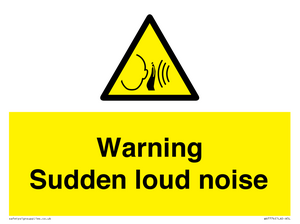 WV7774: Warning Sudden loud noise