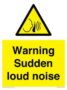 WV7774: Warning Sudden loud noise