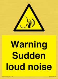 WV7774: Warning Sudden loud noise